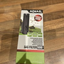 Aquael SAS 500 Surface Skimmer Aquarium Fish Tank Oil Food Filter Cleaner