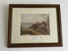 Framed Art Print “By the Village Pond” Daniel Sherrin Home Interior Wall Hanging