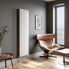 Vertical Double Flat Panel Designer Radiator - 1800 x 456mm White 12 Tubes