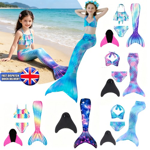Girls mermaid tail swimming - girls,