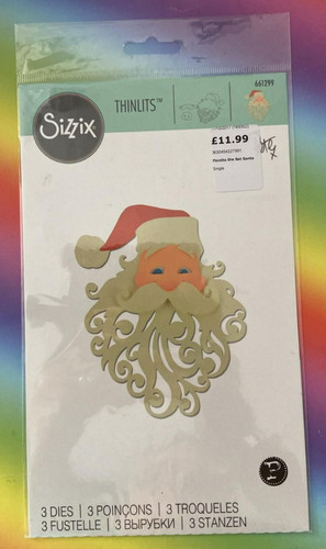 Sizzix santa die set 661299 - santa,