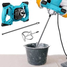 3800W Handheld Concrete Mixer Cement Mixer Electric Paddle Plaster Paint Mortar