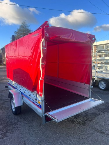 New box tilt trailer - new,
