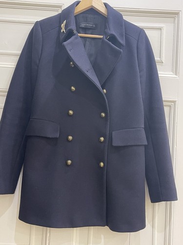 Zara wool blend military - wool, style