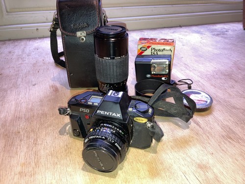 Pentax p50 slr film camera - pentax,
