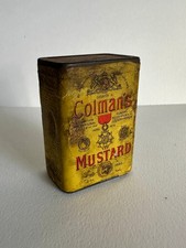 ANTIQUE VINTAGE OLD TIN - Colman's Mustard 1930s