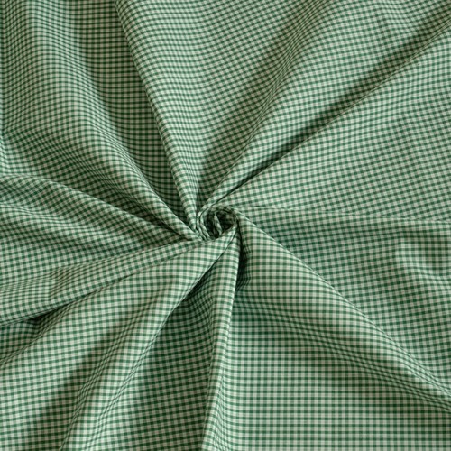 Gingham polycotton fabric - gingham,