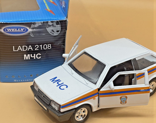 Welly lada 2108 - 2108, police