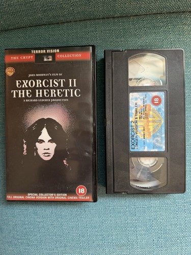 Exorcist the heretic vhs - exorcist, 2