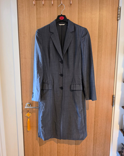 Max mara grey wool - max, long