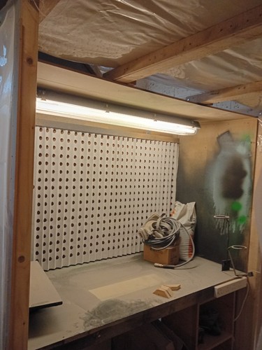 Spray booth extractor - spray,