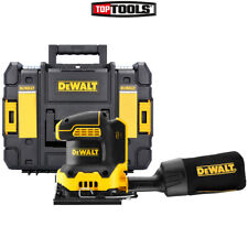 Dewalt DCW200N 18V Brushless 115mm Palm Sander Body in Tstak Case No Tote Tray