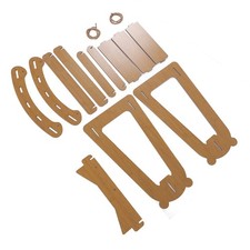 `Cat Swing Hammock Bed Anti Rollover Double Layer Assembly Wooden Elevated Spare