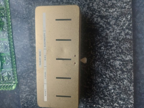 Gold coloured vintage thrift - coloured,