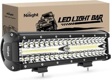 Nilight LED Light Bar 12 Inch