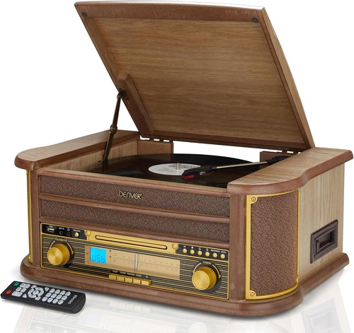 Record player cassette - player,