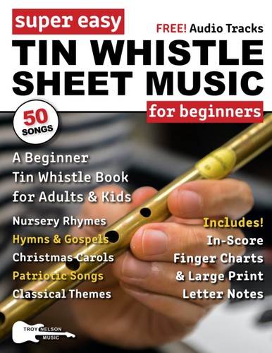 Super easy tin whistle - whistle, sheet