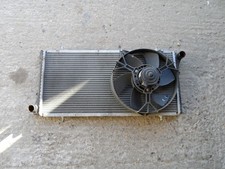 1999 ROVER MGF MG TF 1.6 1.8 VVC ENGINE COOLANT RADIATOR & ELECTRIC RADIATOR FAN