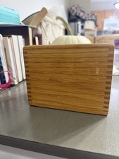 Vintage Recipe Box with Handwritten Recipes