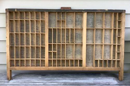 Antique wooden printers - antique,