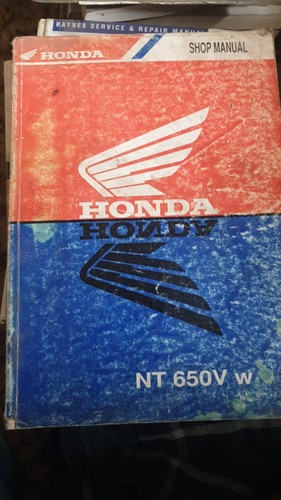 Honda manual nt650v deauville - nt650v,