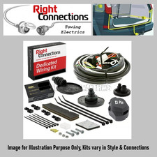 RC 13 Pin Towbar VSK For Renault Grand Scenic MPV 2009 - 2016