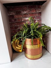 Vintage Copper &Brass Coal