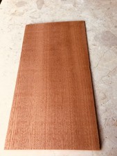 SOLID MAHOGANY TIMBER HARDWOOD QUARTER SAWN VENEER GUAGE BLANK HOBBY DIY