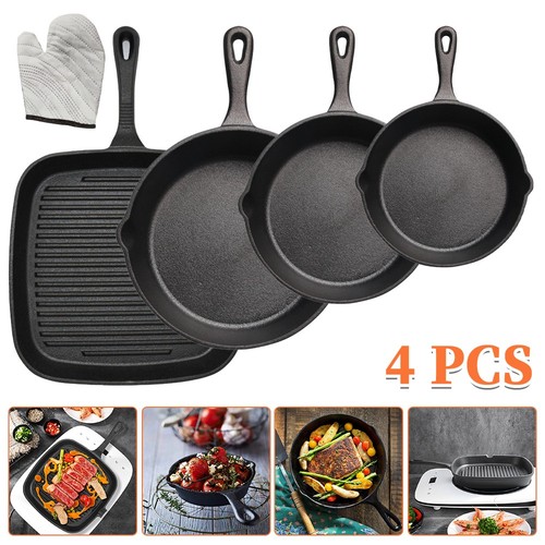 Cast iron cookware set - cast,