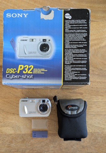 Sony cyber shot dsc - cyber-shot, dsc-p32