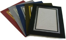 Photo Strut Mount Cardboard Picture Holder Black Brown Grey White Red blue