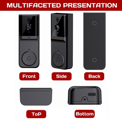 Wireless video door - video, phone