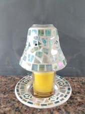 Yankee Candle Mosaic Glass Small Shade & Tray                    (19)