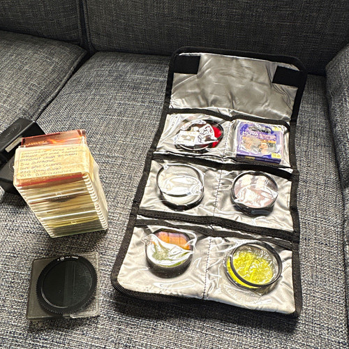 Vintage camera lens filter job - vintage,