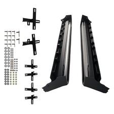 Aluminium Side Steps Black for Nissan X-Trail T32 2014-2020 Running Board Pair