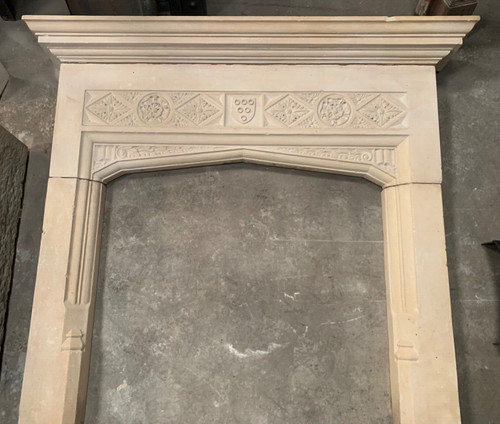 Magnificent 19thc limestone - magnificent,