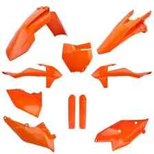 KTM Plastics Kit SX SXF XC XCF 2016 - 2018 All Orange Motocross Polisport 91455