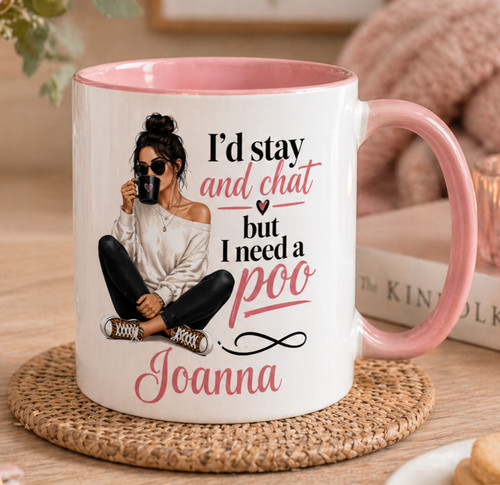 Personalised funny coffee mug - funny,
