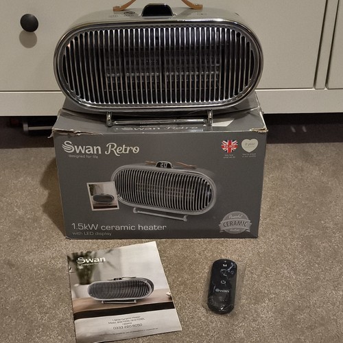 Swan portable ceramic heater - portable,