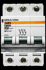 MERLIN GERIN 40 AMP TYPE 2 M9