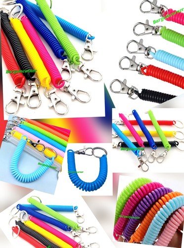Spiral keyring stretchy key - spiral,