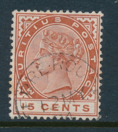 Mauritius victoria postmark - mauritius,, q