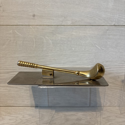 Golf club note holder desk - golf, /