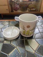 INGLIS PREMIUMS BARWARE 70’s ICE BUCKET Sailing Ships /boats Ice Bucket
