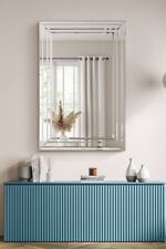 Large Mirror Venetian Modern Big Bevelled Wall 2Ft7 X 3Ft11 80cm X 120cm