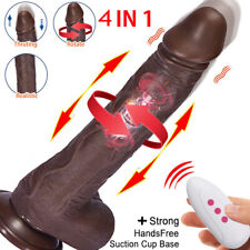 8inch Realistic Dildo Vibrator Thrusing Heating Sex Toys for Women Masturbator