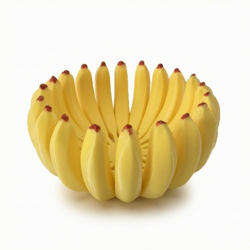 Banana bowl decorative fruit - bowl,