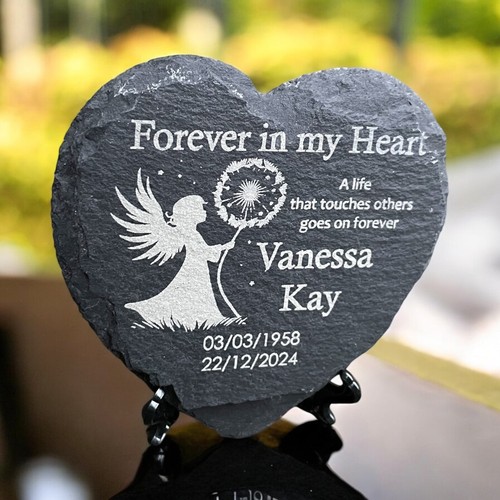 Custom slate memorial plaque - custom,