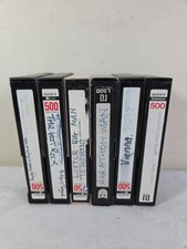 6 X L500 Cassette Betamax
