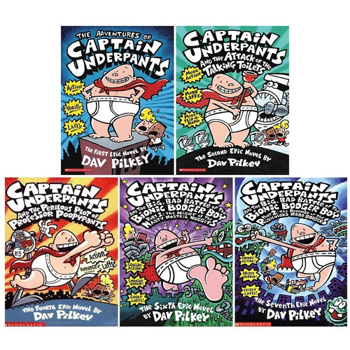 Captain underpants collection - captain,
